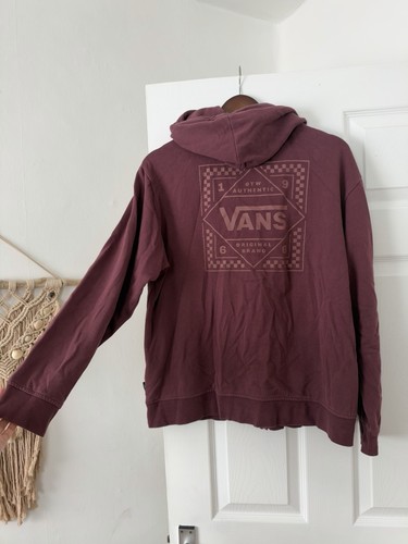 Vans maroon burgundy otw - maroon,