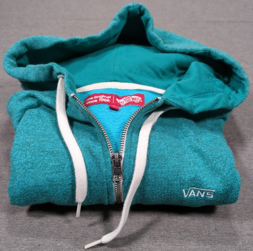 Vans off the wall hoodie - hoodie, blue