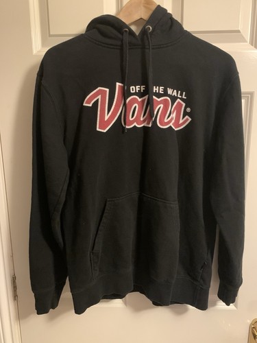 Vans hoodie men small - men's, black