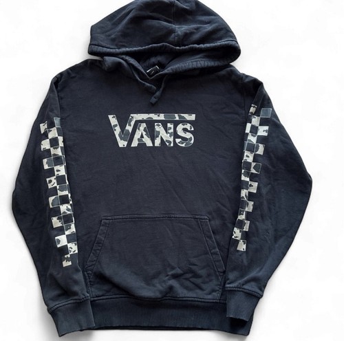 Vans hoodie black - hoodie., camo